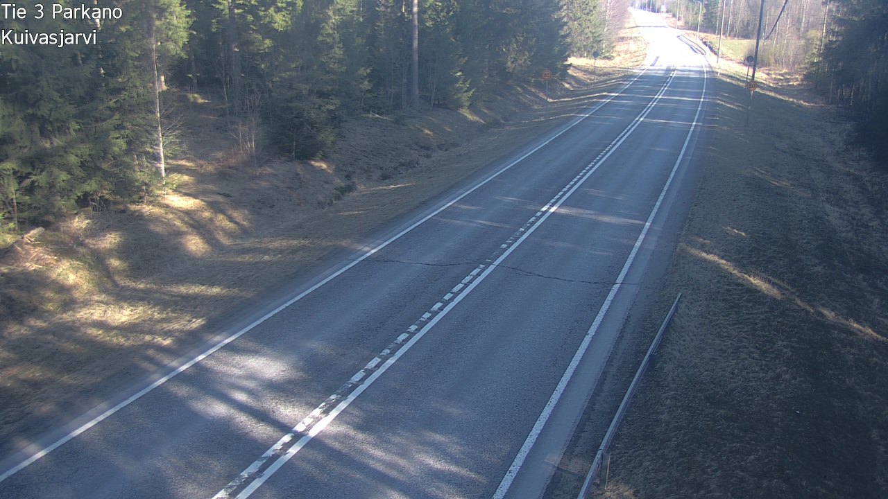 Weather Camera Image Road 3 Parkano, Kuivasjärvi, Parkano, Pirkanmaa