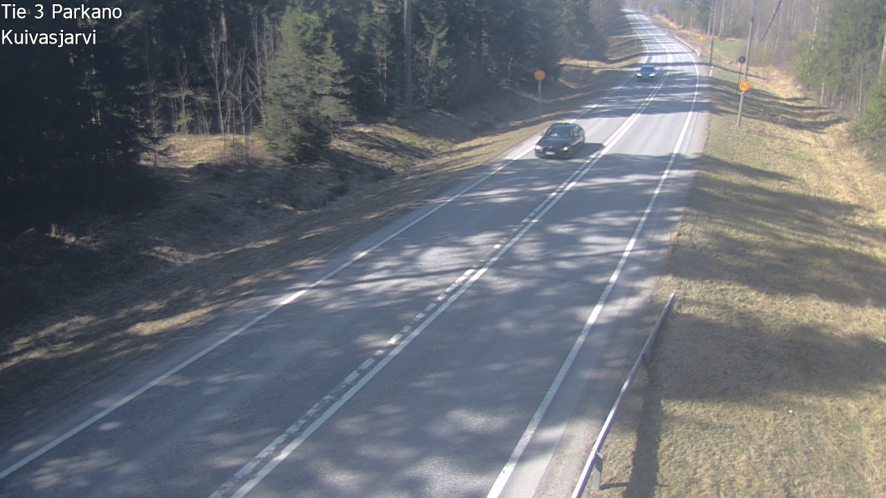 Weather Camera Image Road 3 Parkano, Kuivasjärvi, Parkano, Pirkanmaa