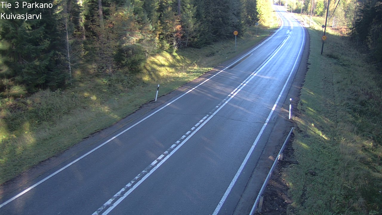 Weather Camera Image Väg 3 Parkano, Kuivasjärvi, Parkano, Pirkanmaa