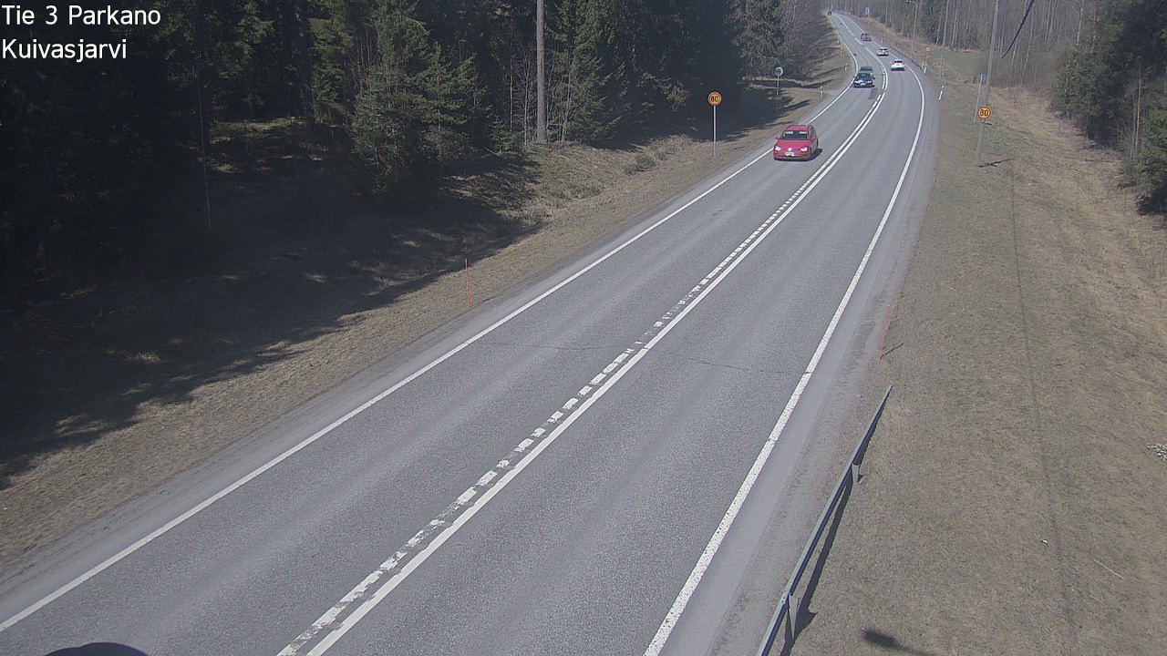 Weather Camera Image Road 3 Parkano, Kuivasjärvi, Parkano, Pirkanmaa