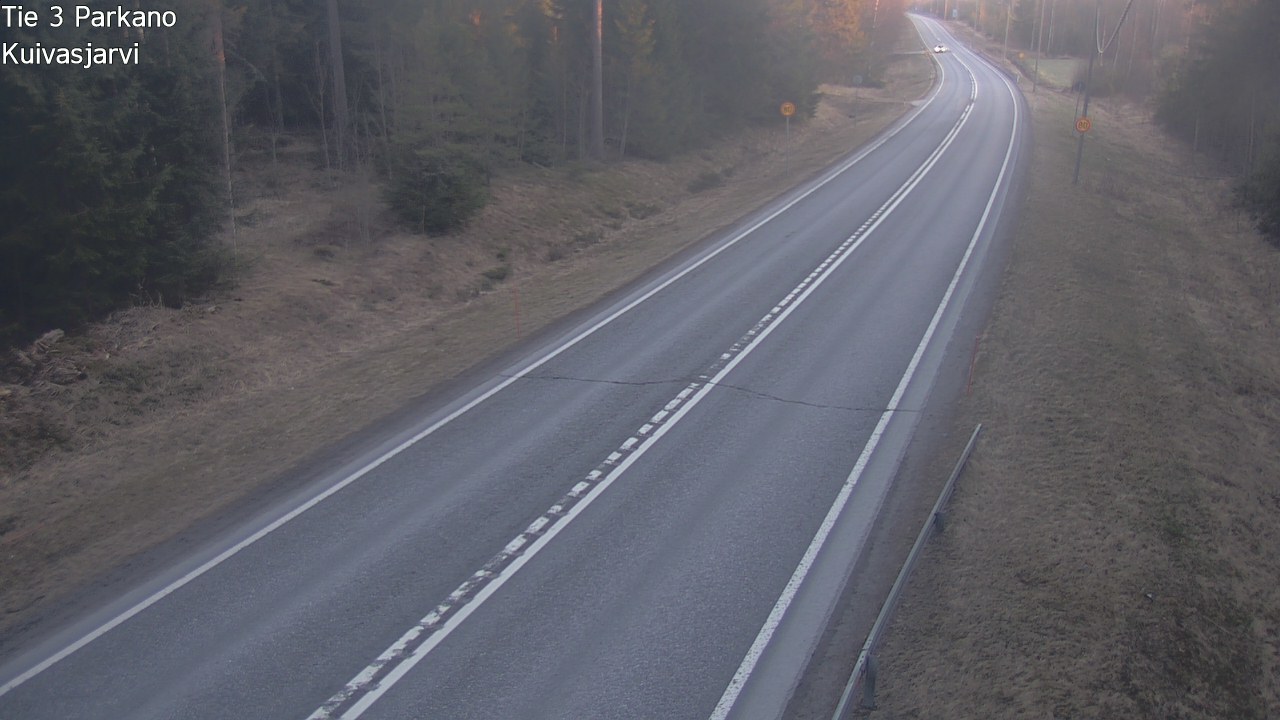 Weather Camera Image Road 3 Parkano, Kuivasjärvi, Parkano, Pirkanmaa