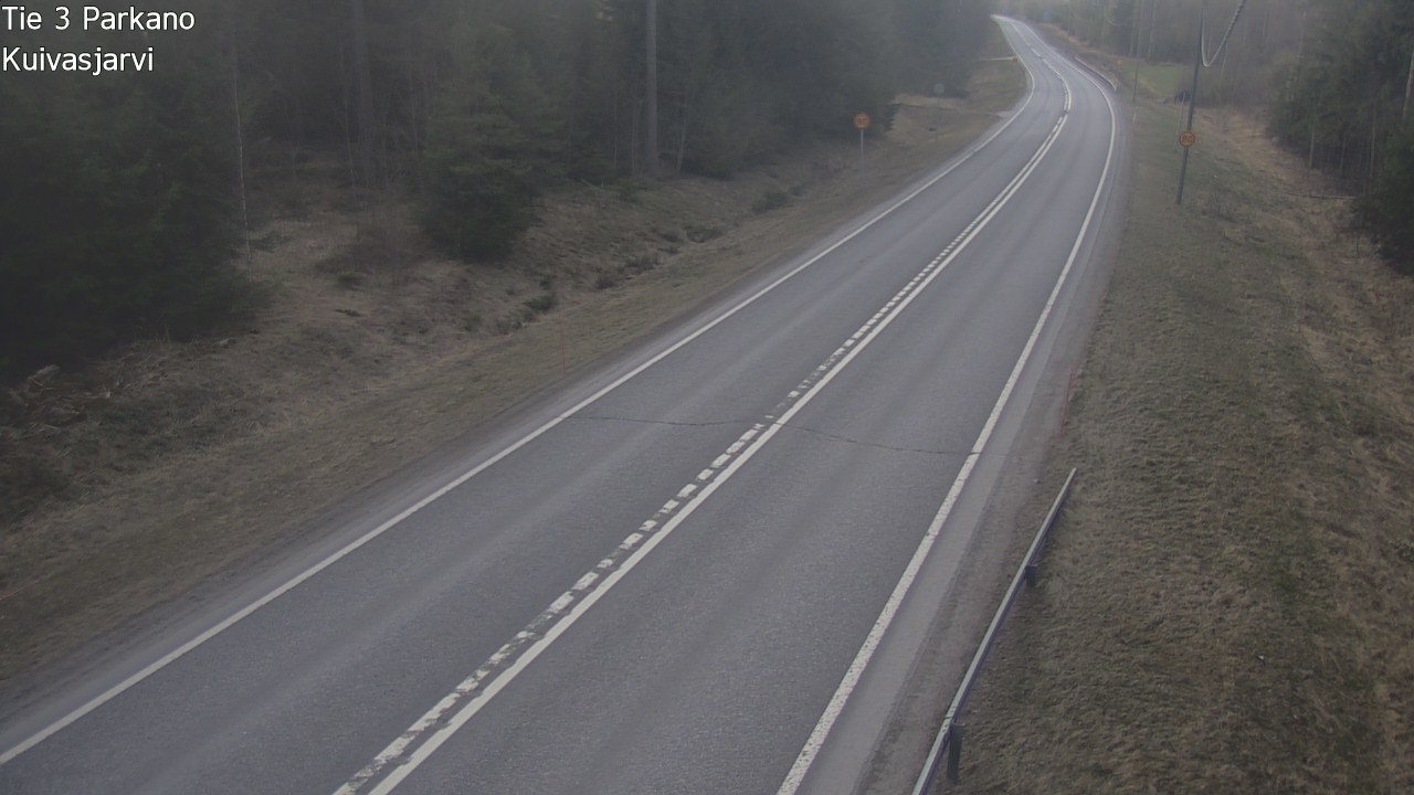 Weather Camera Image Road 3 Parkano, Kuivasjärvi, Parkano, Pirkanmaa