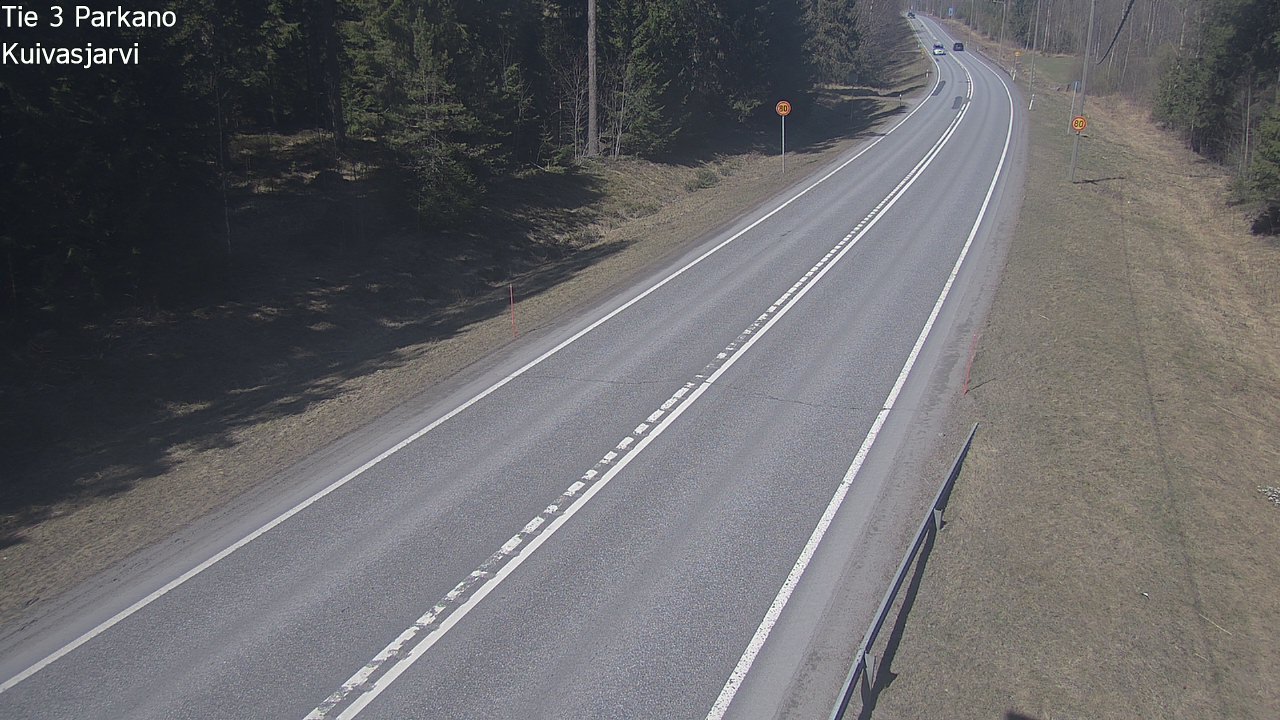 Weather Camera Image Road 3 Parkano, Kuivasjärvi, Parkano, Pirkanmaa