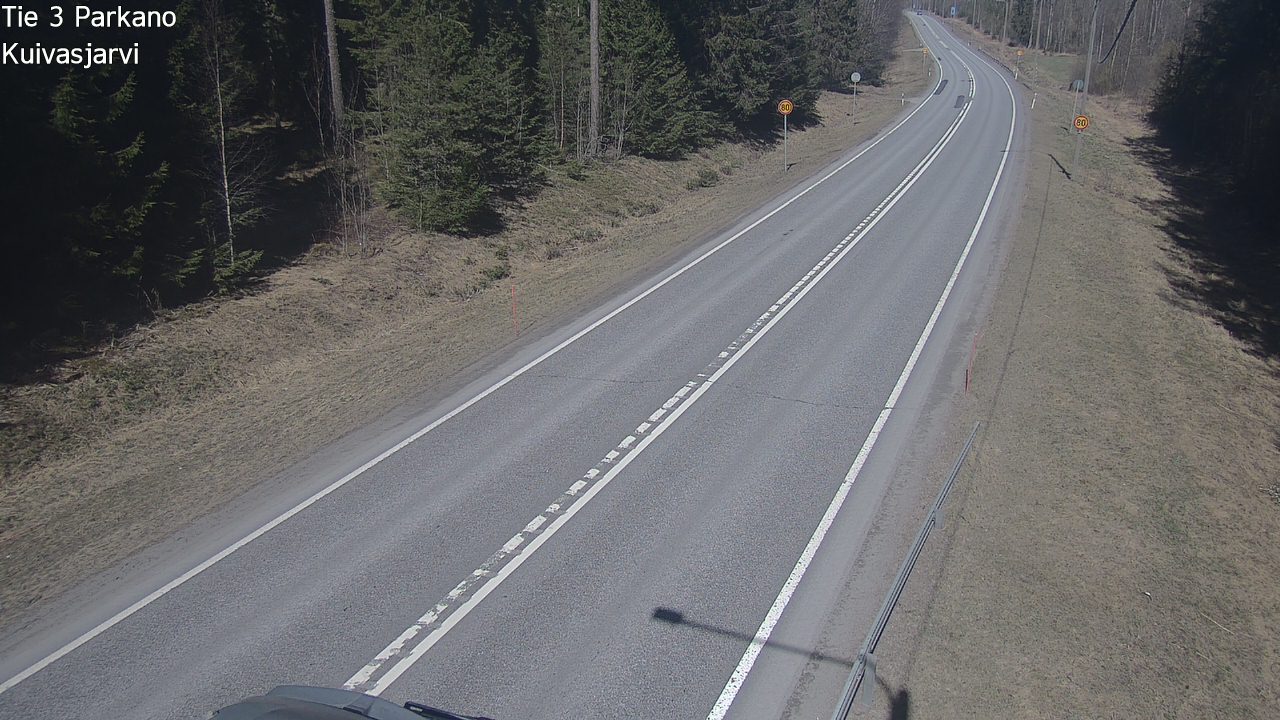 Weather Camera Image Road 3 Parkano, Kuivasjärvi, Parkano, Pirkanmaa
