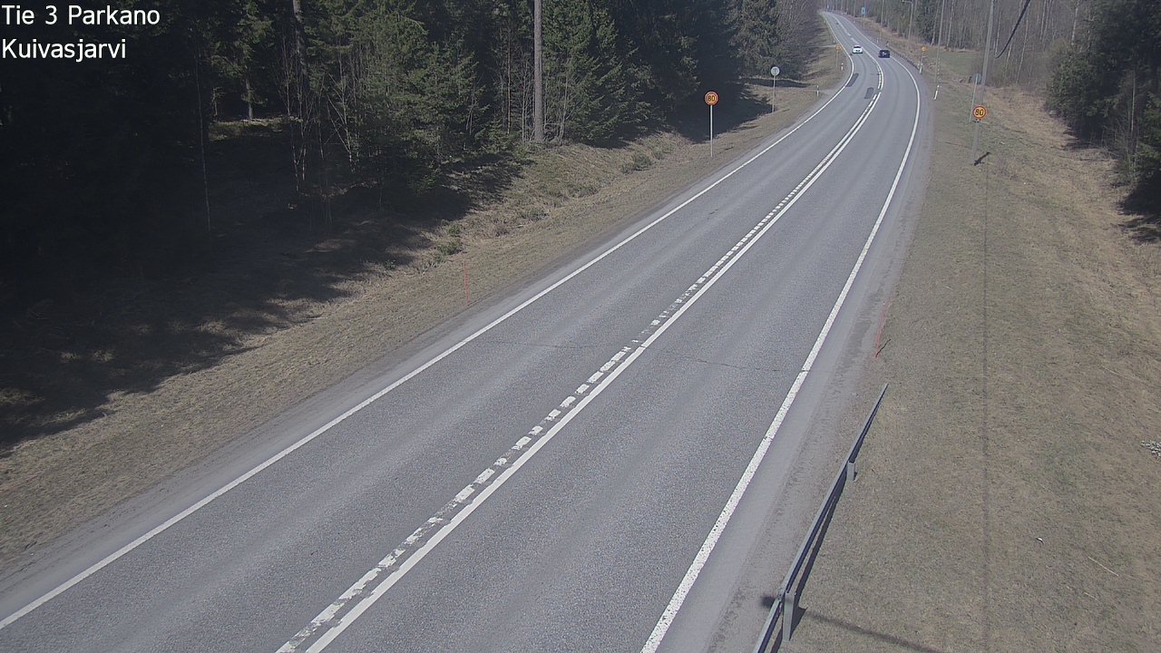 Weather Camera Image Road 3 Parkano, Kuivasjärvi, Parkano, Pirkanmaa