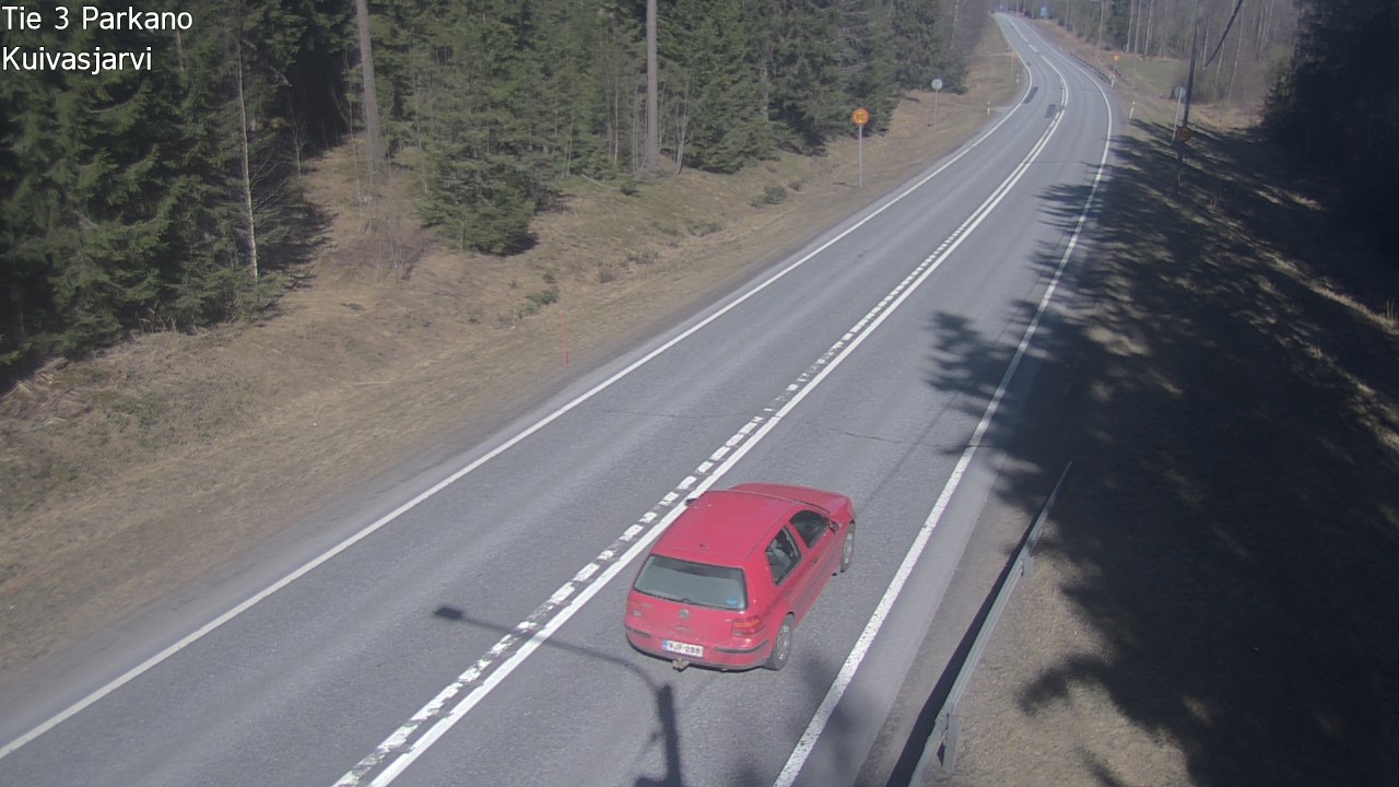 Weather Camera Image Road 3 Parkano, Kuivasjärvi, Parkano, Pirkanmaa