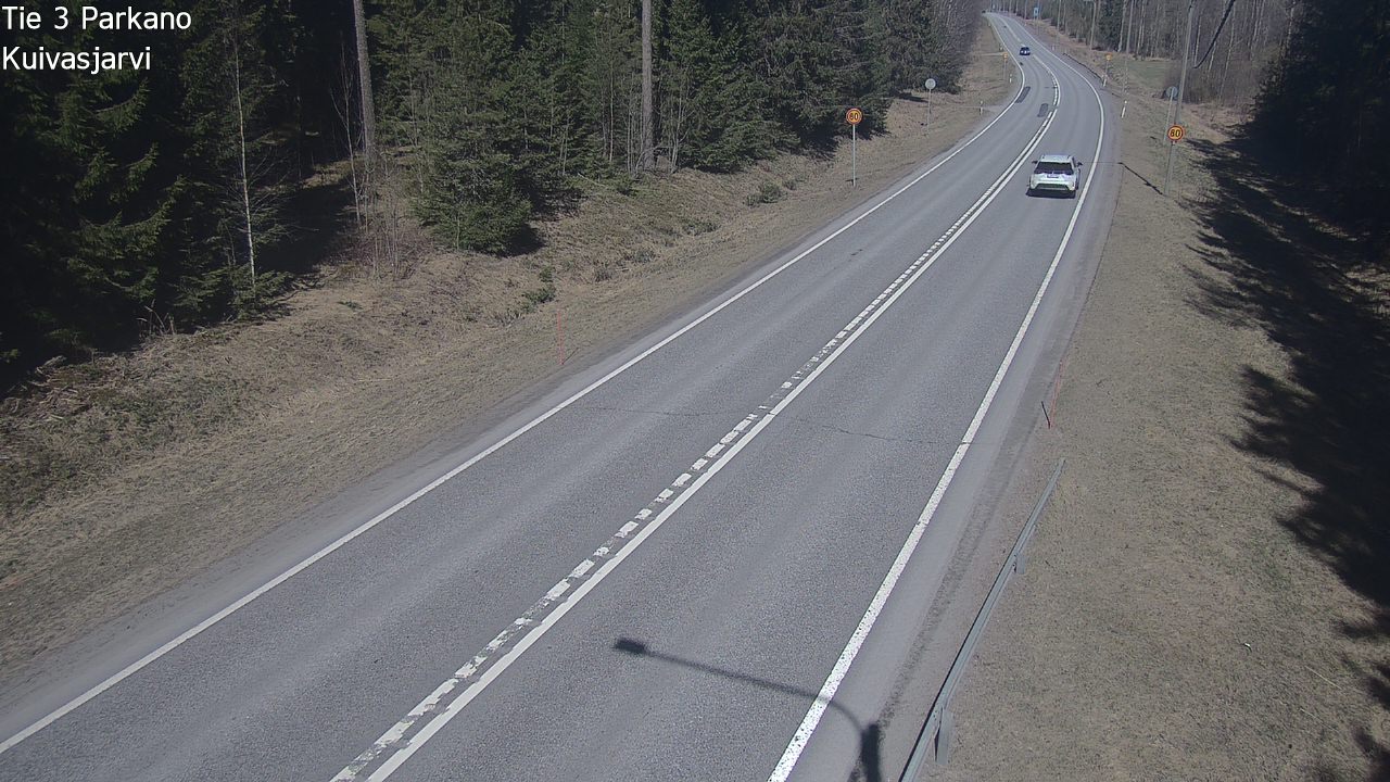 Weather Camera Image Road 3 Parkano, Kuivasjärvi, Parkano, Pirkanmaa