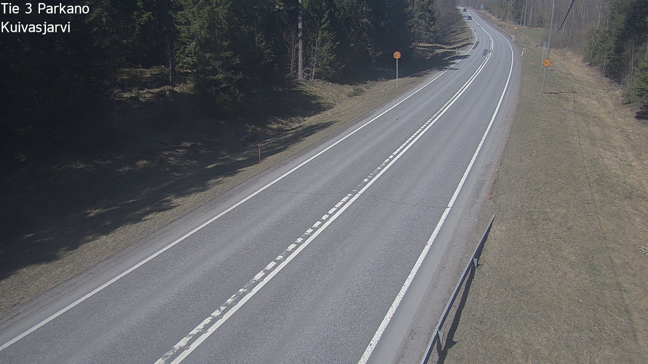 Weather Camera Image Road 3 Parkano, Kuivasjärvi, Parkano, Pirkanmaa