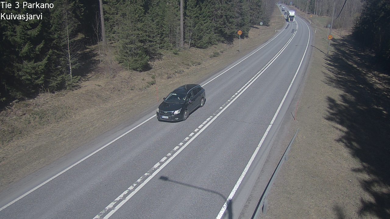 Weather Camera Image Road 3 Parkano, Kuivasjärvi, Parkano, Pirkanmaa