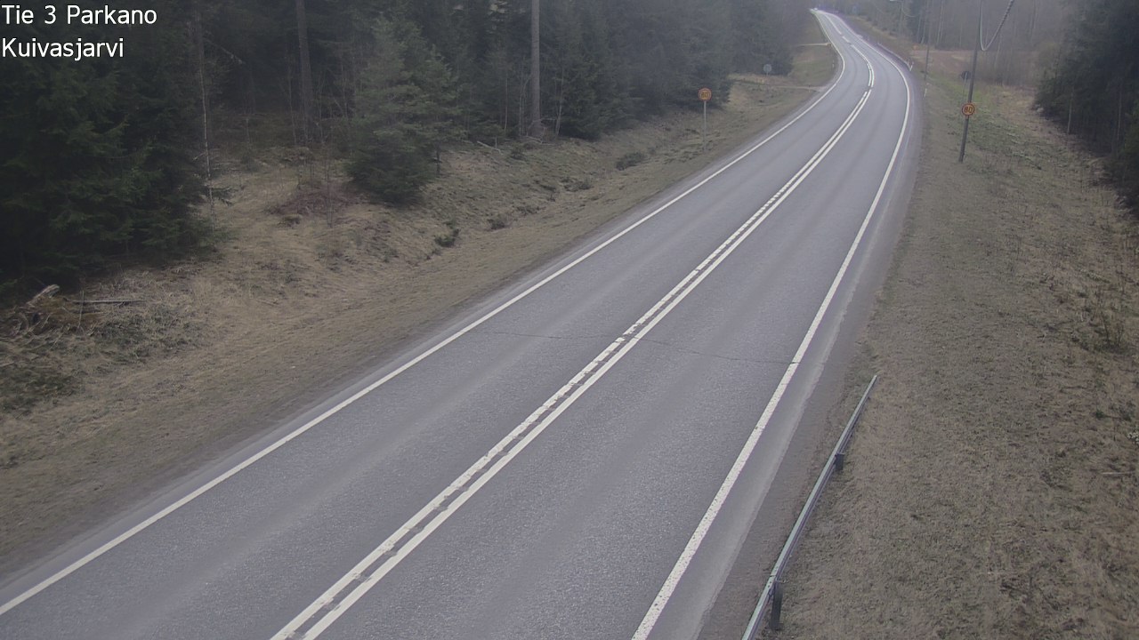 Weather Camera Image Road 3 Parkano, Kuivasjärvi, Parkano, Pirkanmaa