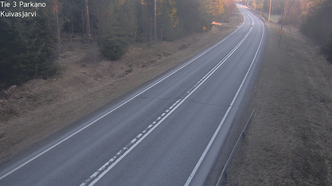 Weather Camera Image Road 3 Parkano, Kuivasjärvi, Parkano, Pirkanmaa