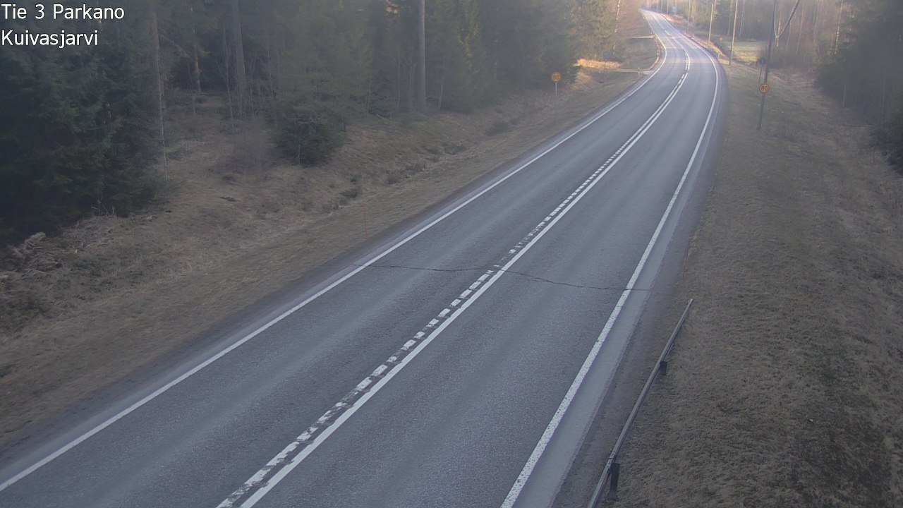 Weather Camera Image Road 3 Parkano, Kuivasjärvi, Parkano, Pirkanmaa