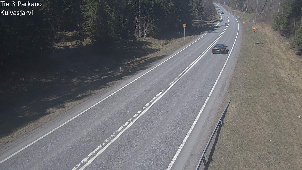 Weather Camera Image Road 3 Parkano, Kuivasjärvi, Parkano, Pirkanmaa