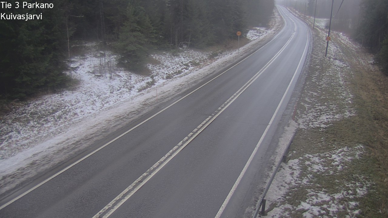 Weather Camera Image Väg 3 Parkano, Kuivasjärvi, Parkano, Pirkanmaa