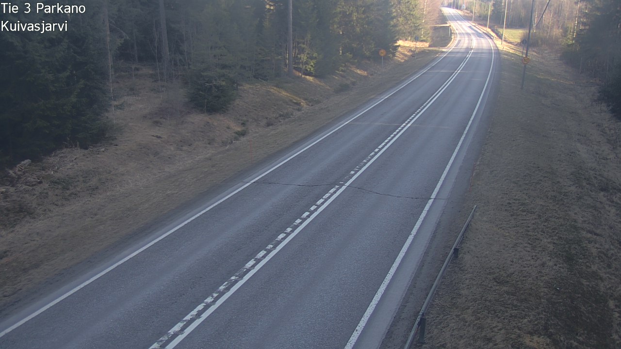 Weather Camera Image Road 3 Parkano, Kuivasjärvi, Parkano, Pirkanmaa