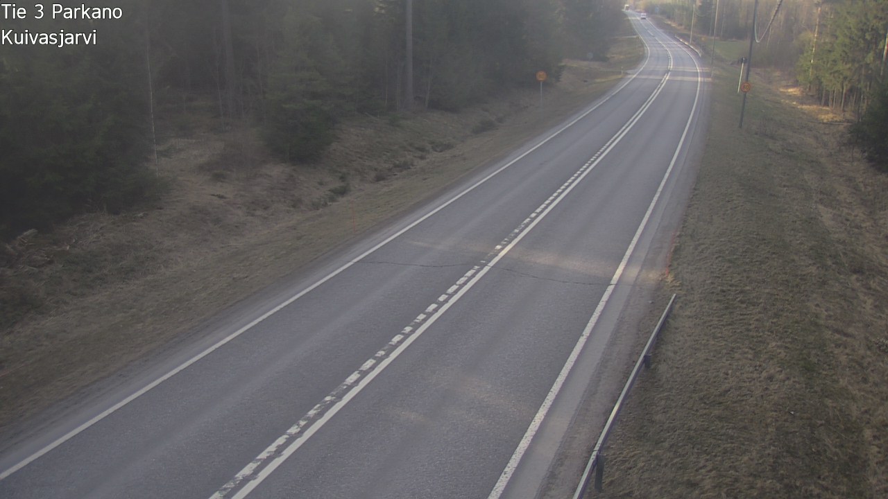 Weather Camera Image Road 3 Parkano, Kuivasjärvi, Parkano, Pirkanmaa