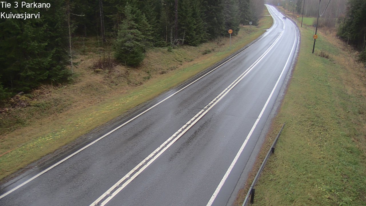 Weather Camera Image Väg 3 Parkano, Kuivasjärvi, Parkano, Pirkanmaa