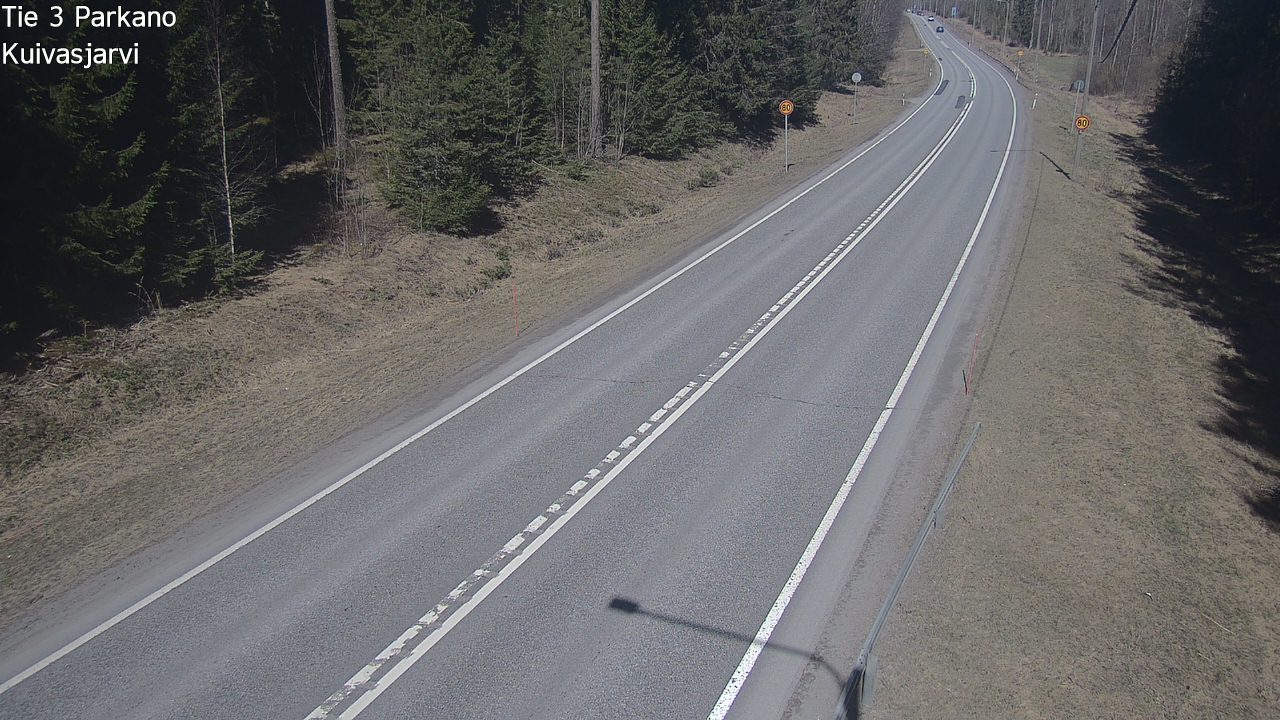 Weather Camera Image Road 3 Parkano, Kuivasjärvi, Parkano, Pirkanmaa