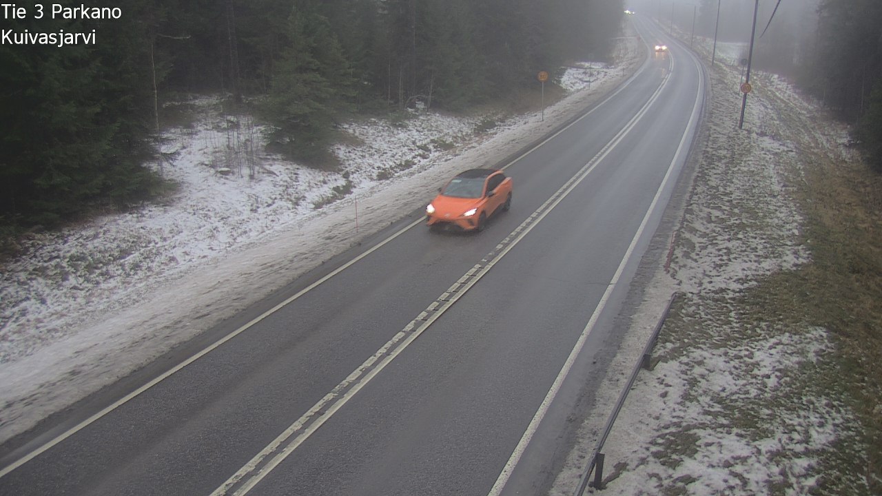 Weather Camera Image Väg 3 Parkano, Kuivasjärvi, Parkano, Pirkanmaa