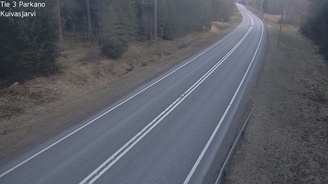 Weather Camera Image Road 3 Parkano, Kuivasjärvi, Parkano, Pirkanmaa