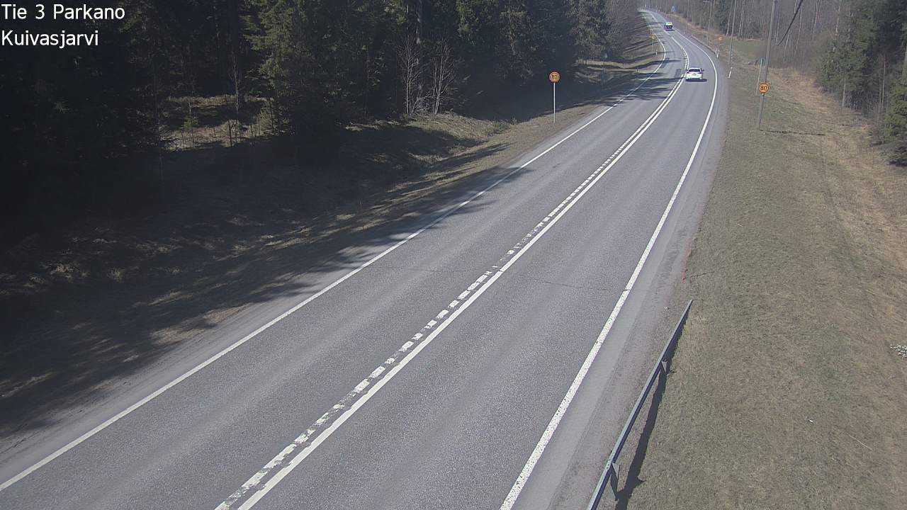 Weather Camera Image Road 3 Parkano, Kuivasjärvi, Parkano, Pirkanmaa
