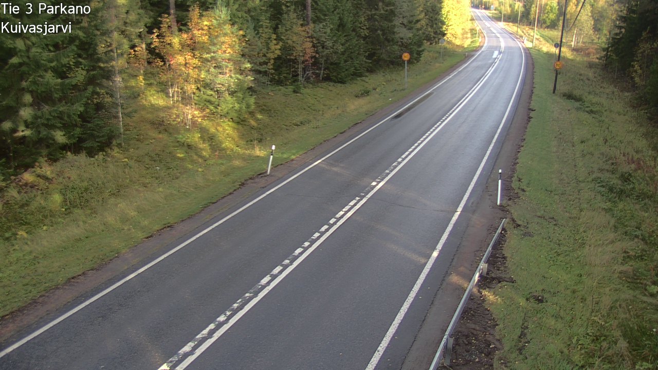 Weather Camera Image Väg 3 Parkano, Kuivasjärvi, Parkano, Pirkanmaa