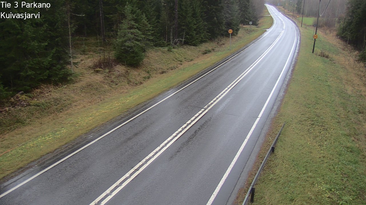 Weather Camera Image Väg 3 Parkano, Kuivasjärvi, Parkano, Pirkanmaa