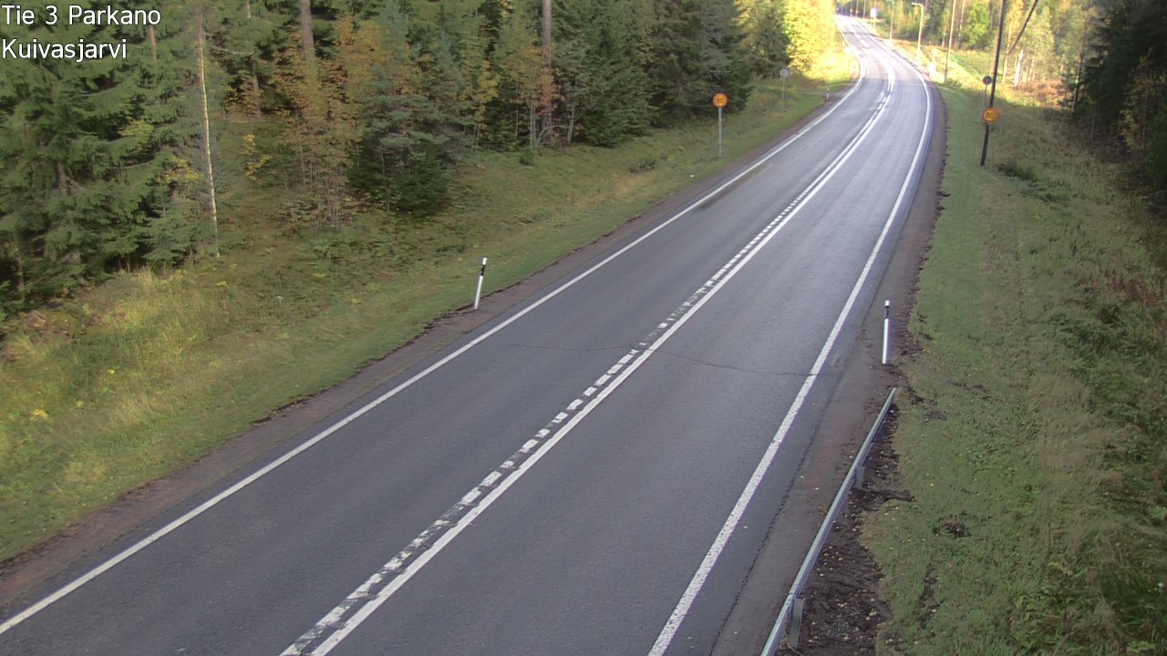 Weather Camera Image Väg 3 Parkano, Kuivasjärvi, Parkano, Pirkanmaa