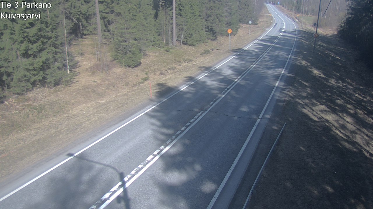 Weather Camera Image Road 3 Parkano, Kuivasjärvi, Parkano, Pirkanmaa