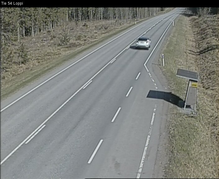 Weather Camera Image Väg 54 Loppi, Loppi, Kanta-Häme