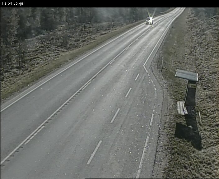Weather Camera Image Väg 54 Loppi, Loppi, Kanta-Häme