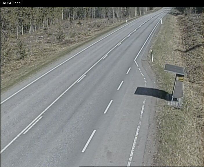 Weather Camera Image Väg 54 Loppi, Loppi, Kanta-Häme