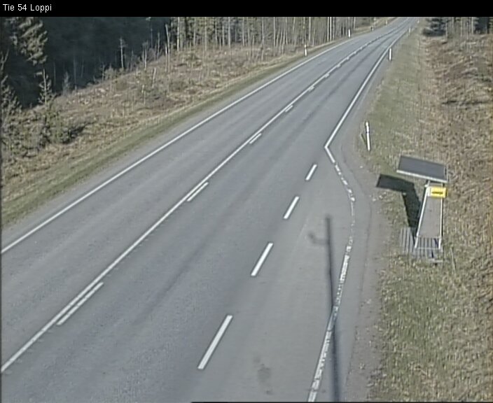 Weather Camera Image Väg 54 Loppi, Loppi, Kanta-Häme