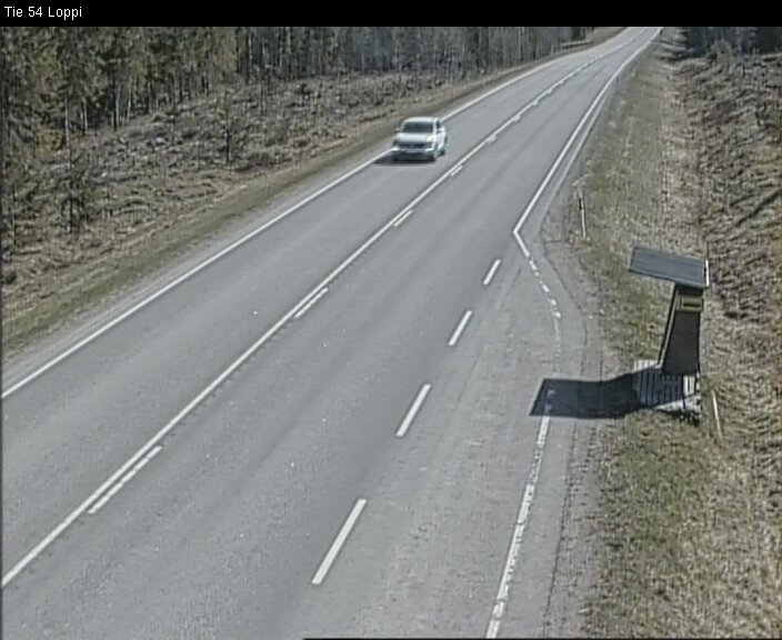 Weather Camera Image Väg 54 Loppi, Loppi, Kanta-Häme