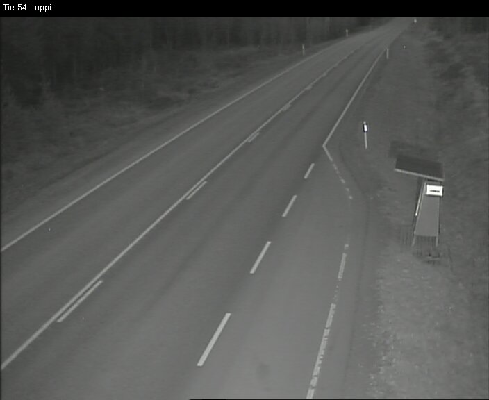 Weather Camera Image Väg 54 Loppi, Loppi, Kanta-Häme