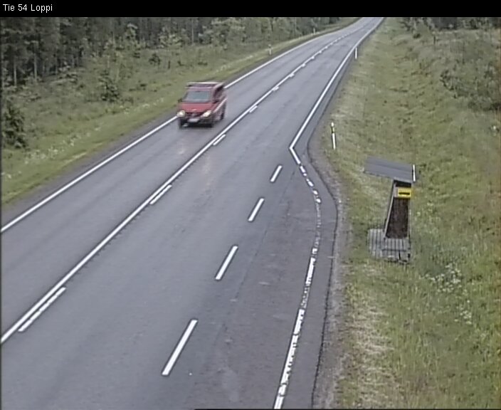 Weather Camera Image Väg 54 Loppi, Loppi, Kanta-Häme