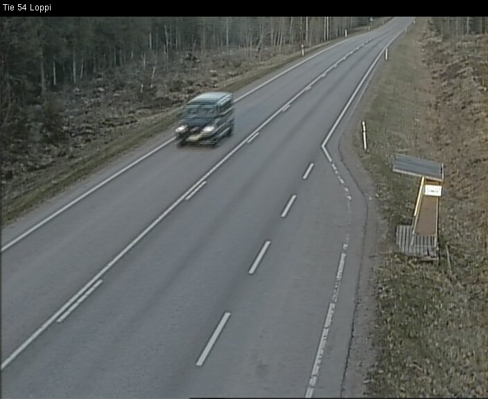 Weather Camera Image Väg 54 Loppi, Loppi, Kanta-Häme