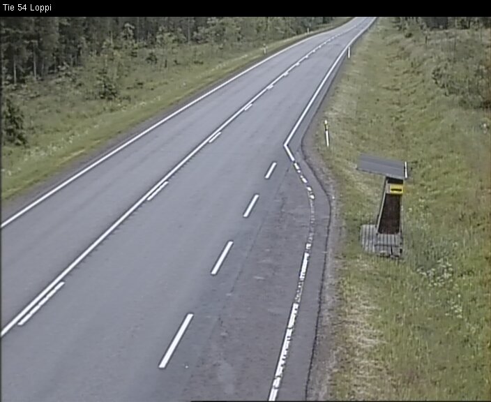 Weather Camera Image Väg 54 Loppi, Loppi, Kanta-Häme