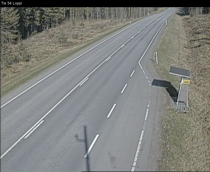 Weather Camera Image Väg 54 Loppi, Loppi, Kanta-Häme