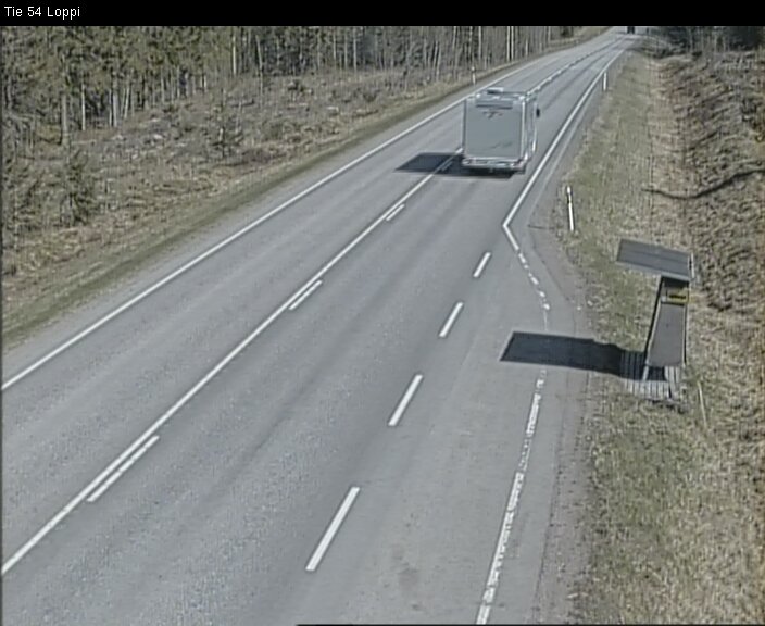 Weather Camera Image Väg 54 Loppi, Loppi, Kanta-Häme