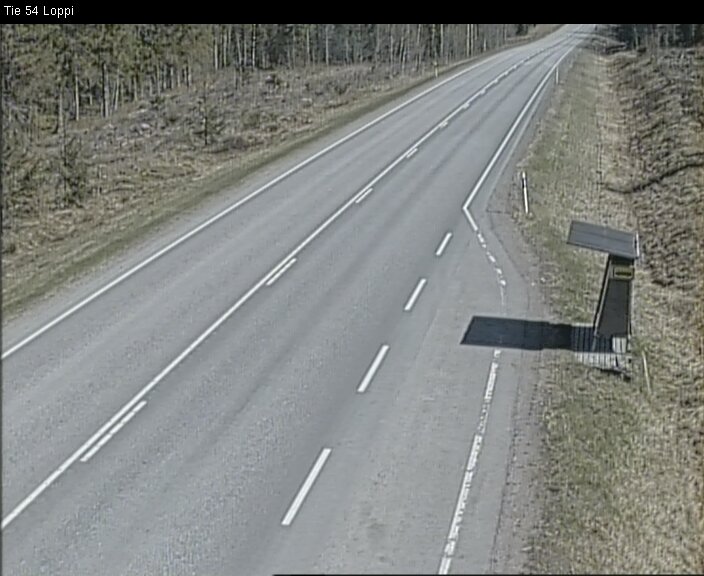 Weather Camera Image Väg 54 Loppi, Loppi, Kanta-Häme
