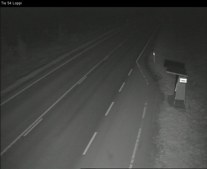 Weather Camera Image Väg 54 Loppi, Loppi, Kanta-Häme