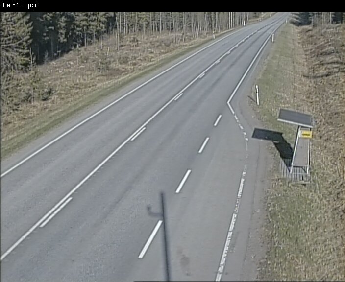 Weather Camera Image Väg 54 Loppi, Loppi, Kanta-Häme