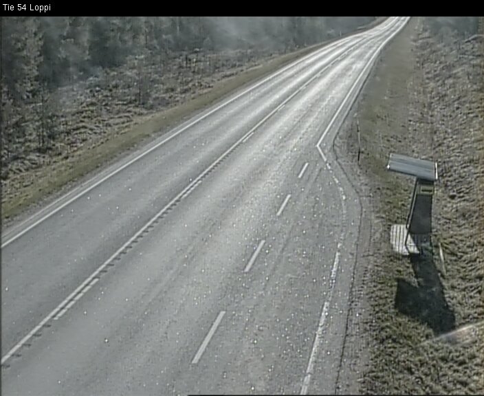 Weather Camera Image Väg 54 Loppi, Loppi, Kanta-Häme