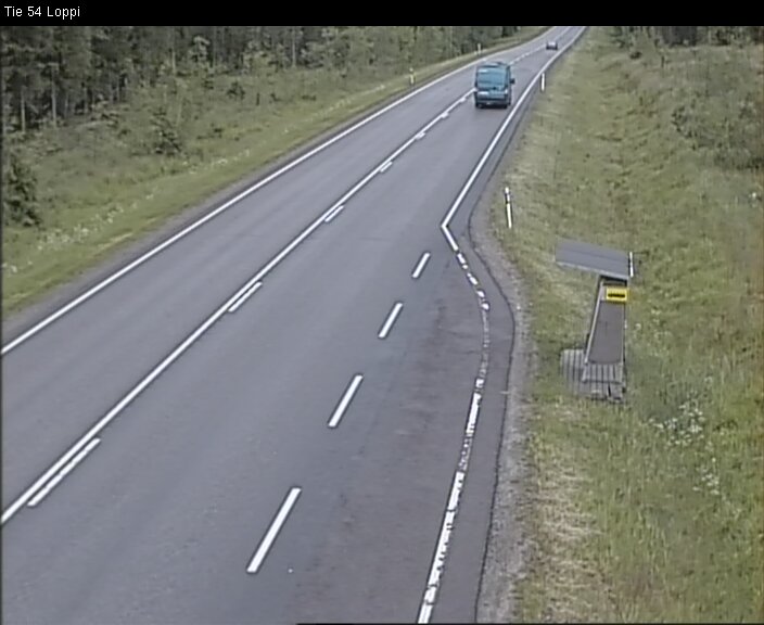 Weather Camera Image Väg 54 Loppi, Loppi, Kanta-Häme