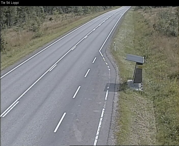 Weather Camera Image Road 54 Loppi, Loppi, Kanta-Häme