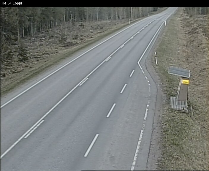 Weather Camera Image Väg 54 Loppi, Loppi, Kanta-Häme