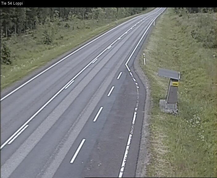 Weather Camera Image Road 54 Loppi, Loppi, Kanta-Häme