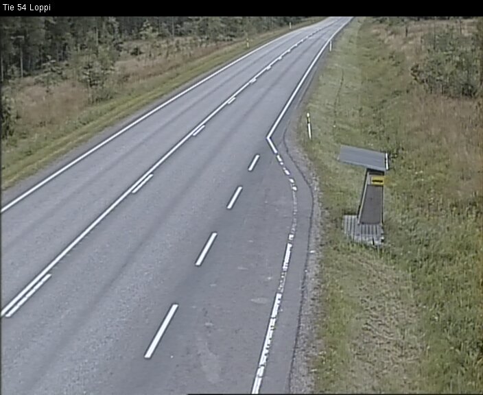 Weather Camera Image Road 54 Loppi, Loppi, Kanta-Häme
