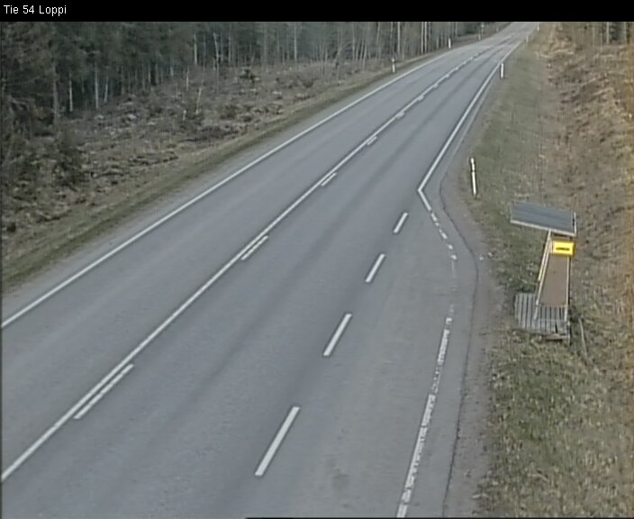 Weather Camera Image Väg 54 Loppi, Loppi, Kanta-Häme